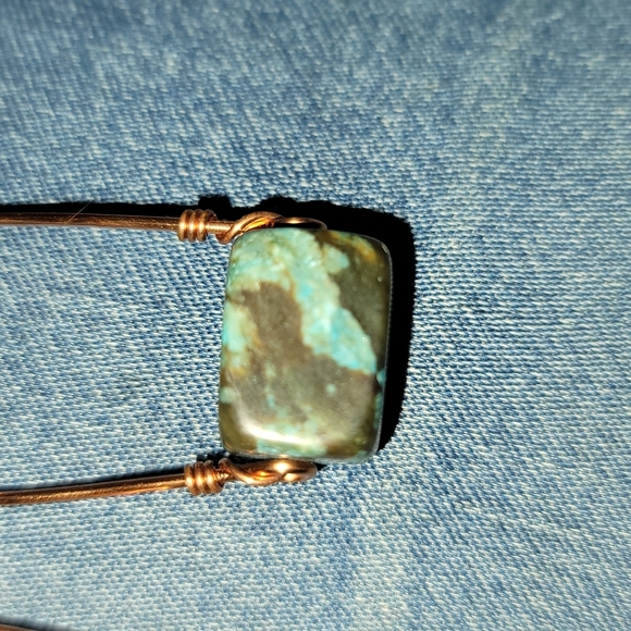 NWOT Copper and Jasper earrings - Picture 2 of 3